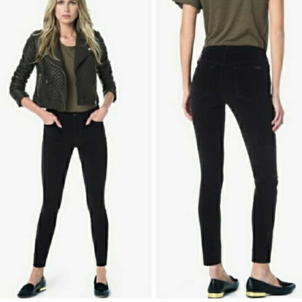 NWOT Joe's Jeans the Nadia skinny black jeans sz 24